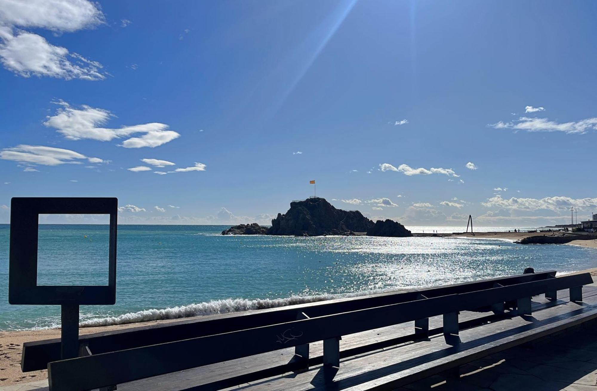 Apartamento Cerca De La Playa Blanes Luaran gambar